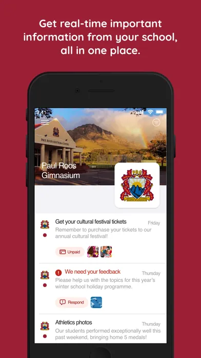 Paul Roos Gimnasium سکرین شاٹس