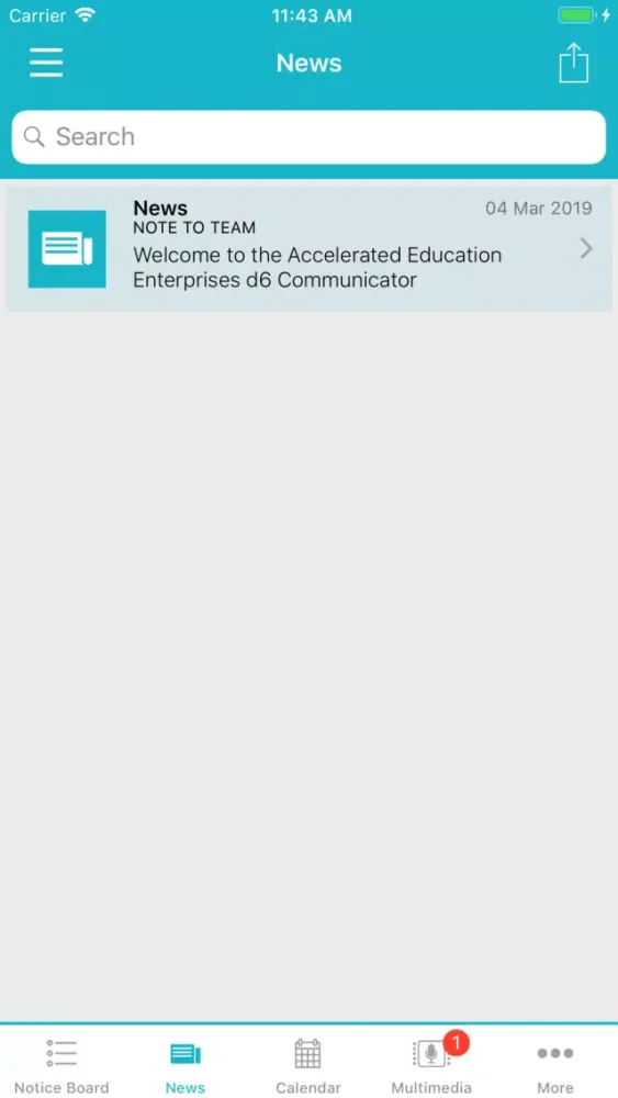 Tangkapan skrin AEE CONNECT