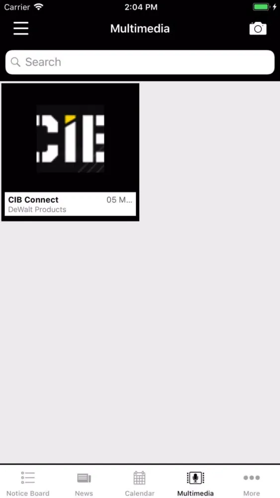 Captures d'écran de CIB Connect