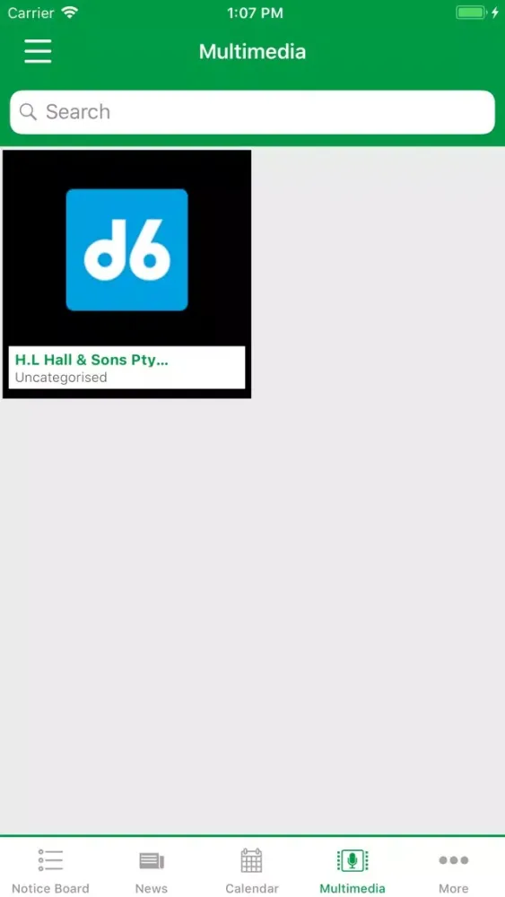 Captures d'écran de Halls Connect