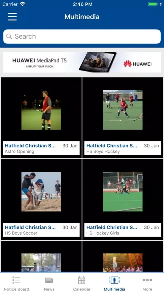 Capturas de tela do Hatfield Christian School