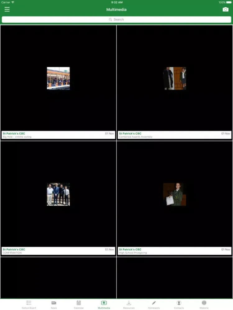 Скриншоты St Patrick's CBC iPad 