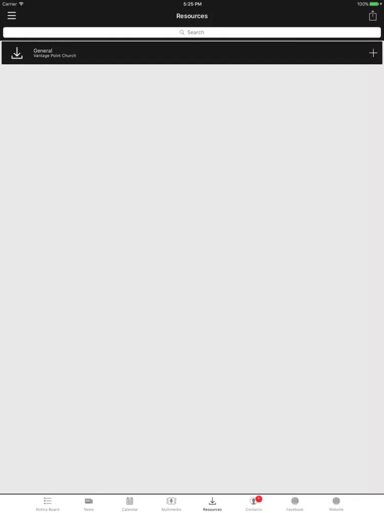 Vantage Point Church iPad 應用截圖