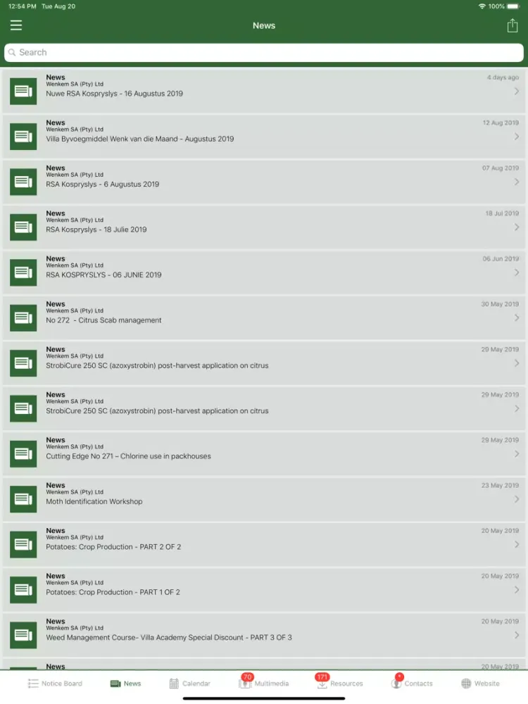 Wenkem Communicator iPad  স্ক্রিনশট