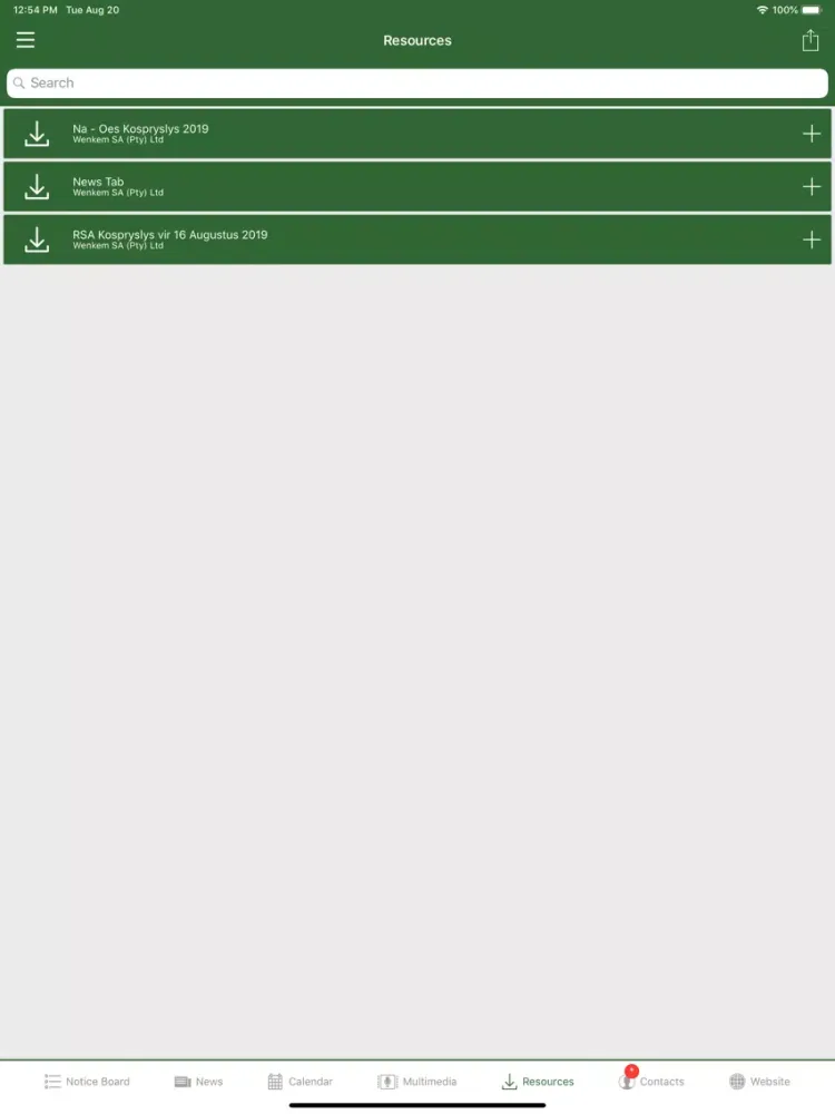 Wenkem Communicator iPad  স্ক্রিনশট