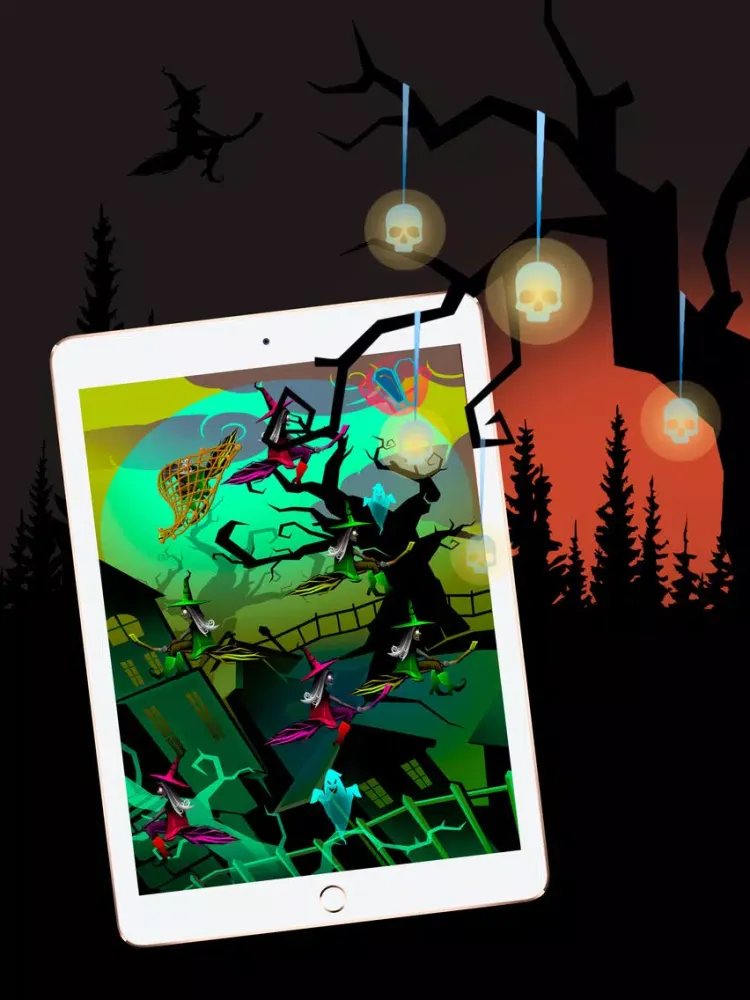 تصاویر Halloween: Catch The Witch iPad 
