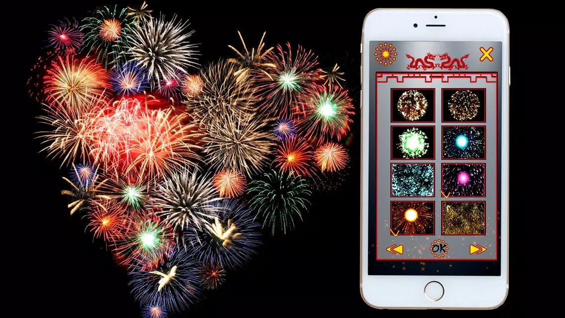 Tangkapan skrin Fireworks