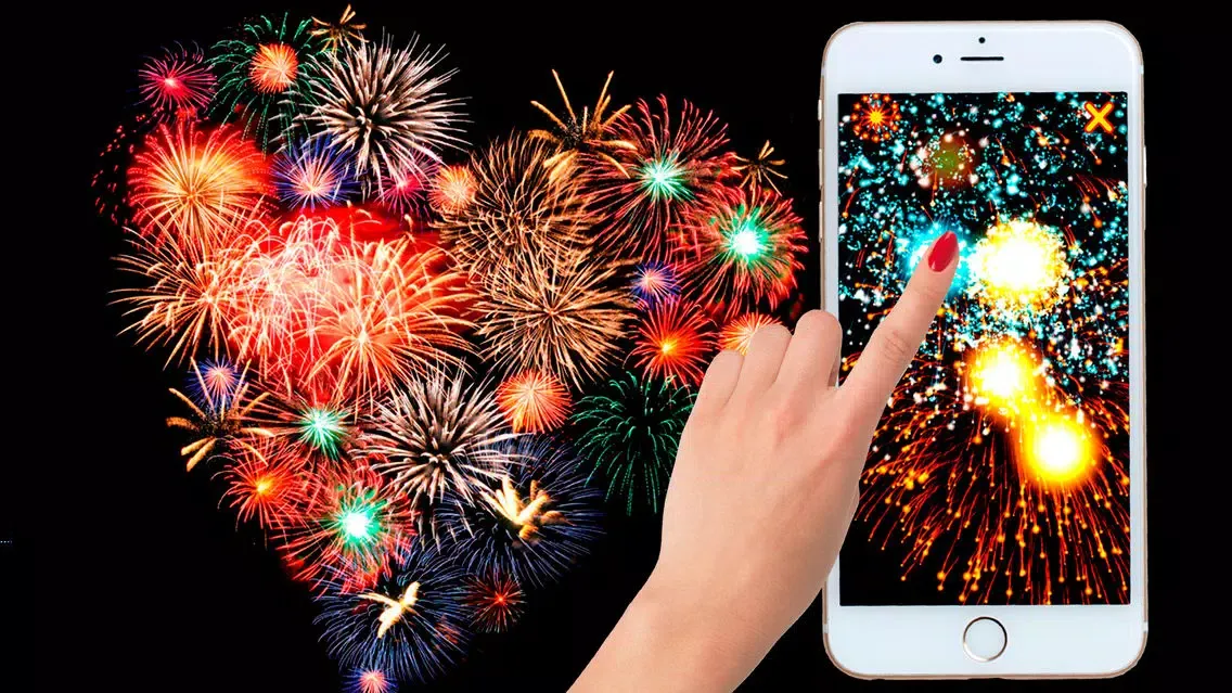 Tangkapan skrin Fireworks