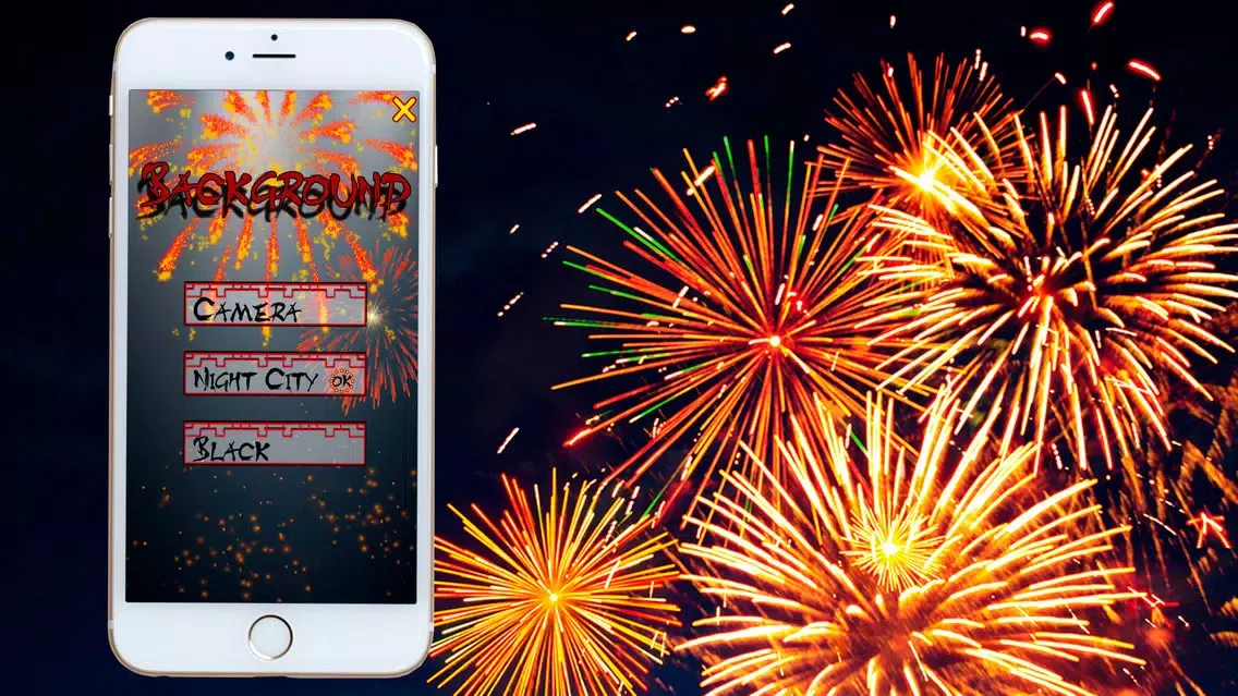 Tangkapan skrin Fireworks