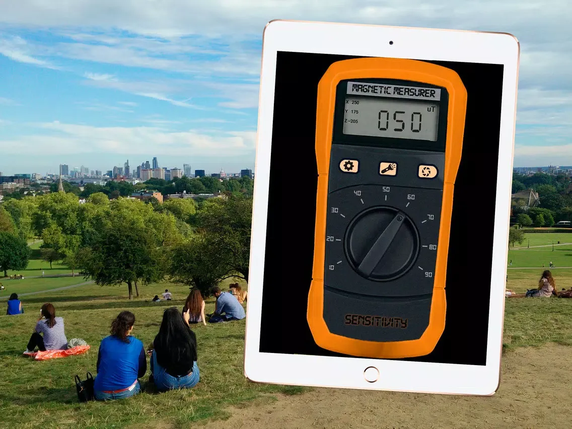 Tangkapan layar Metal Detector iPad 