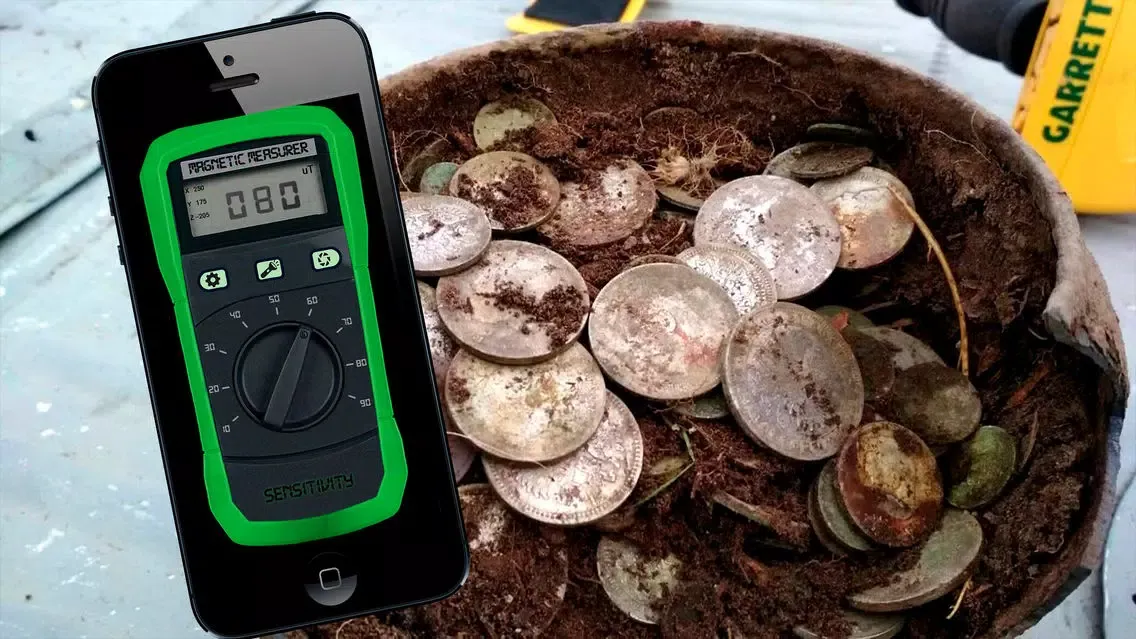 Tangkapan layar Metal Detector