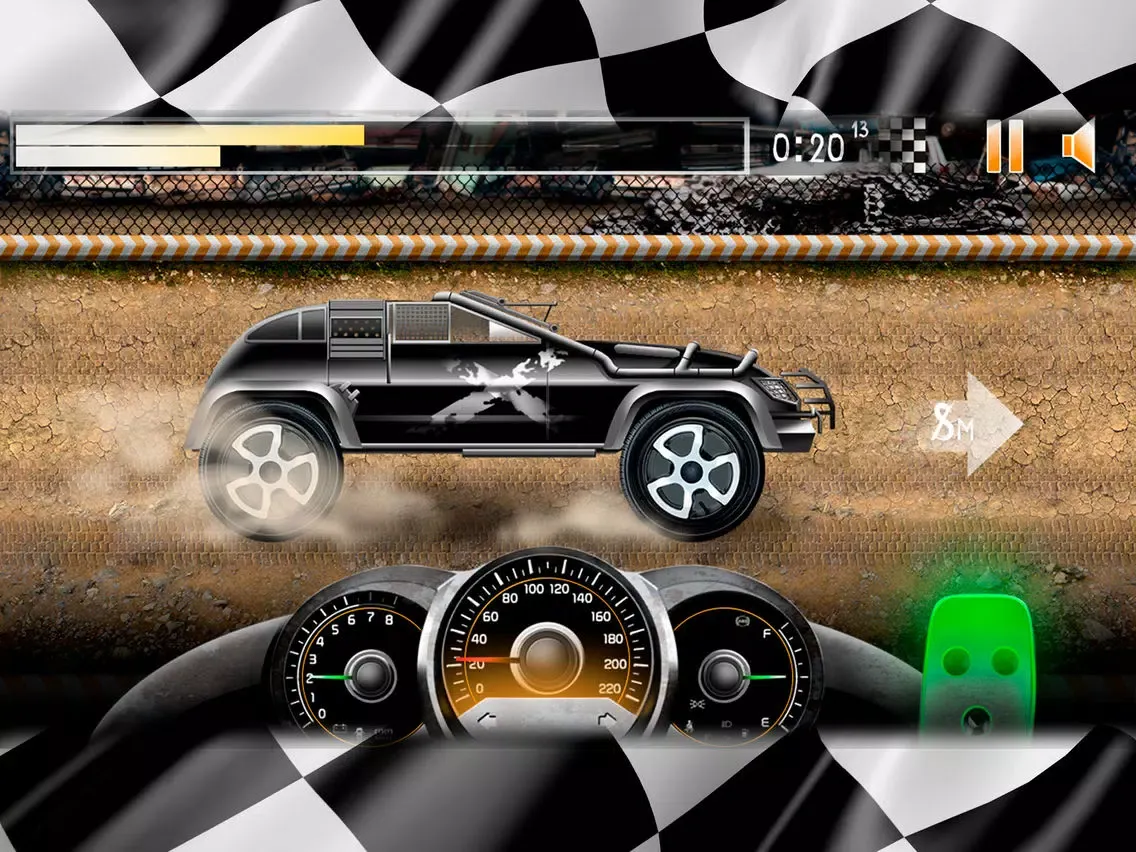 Capturas de pantalla de Racing monsters: Crazy cars iPad 