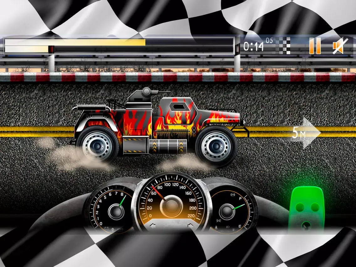 Capturas de pantalla de Racing monsters: Crazy cars iPad 