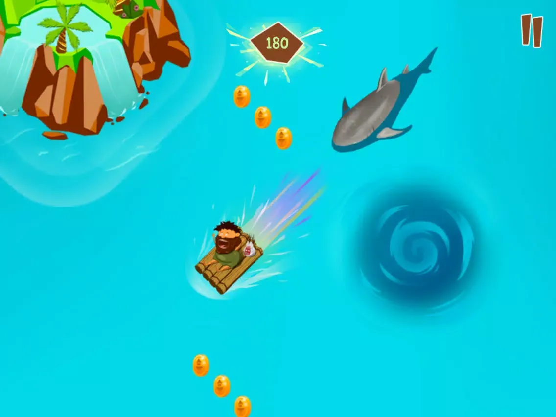 Screenshot di Raft iPad 