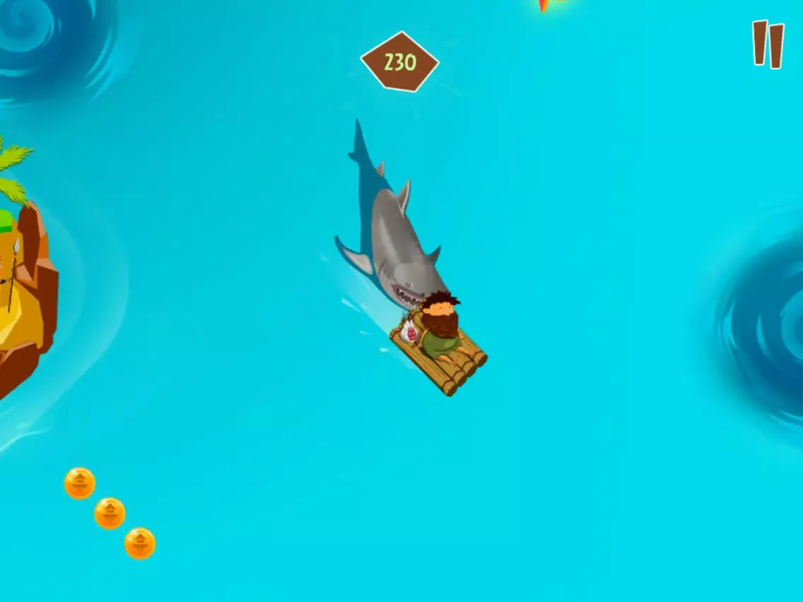 Screenshot di Raft iPad 