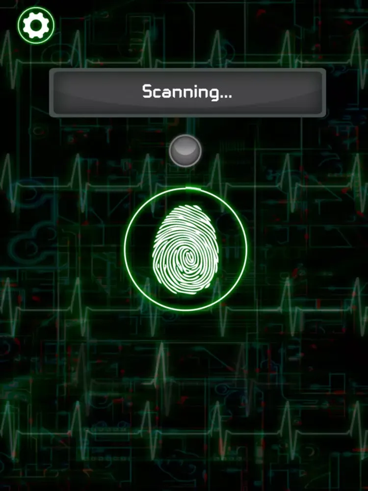 Tangkapan skrin This prank lie detector iPad 