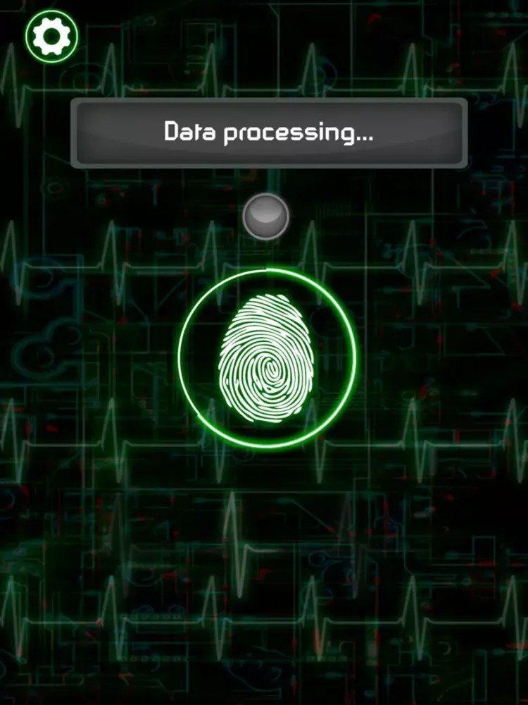 Tangkapan skrin This prank lie detector iPad 