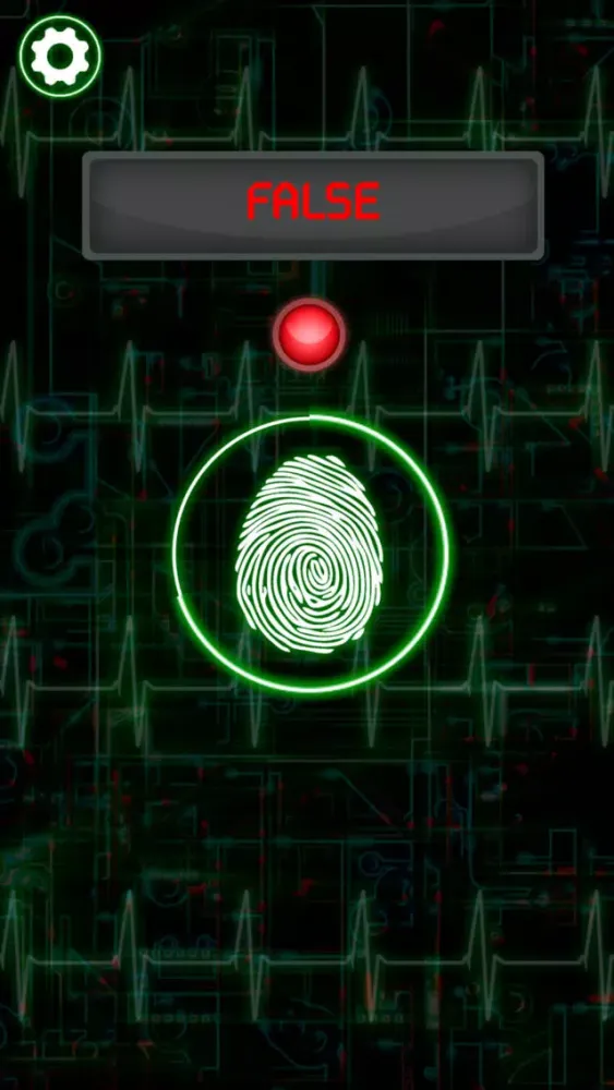 Tangkapan skrin This prank lie detector