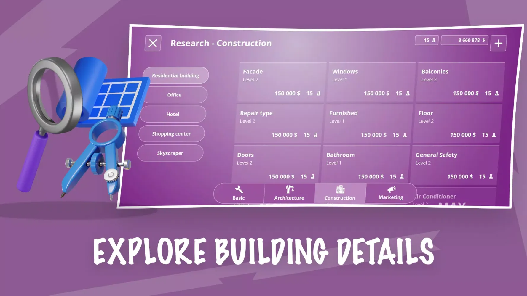 Building Company Tycoon Screenshots