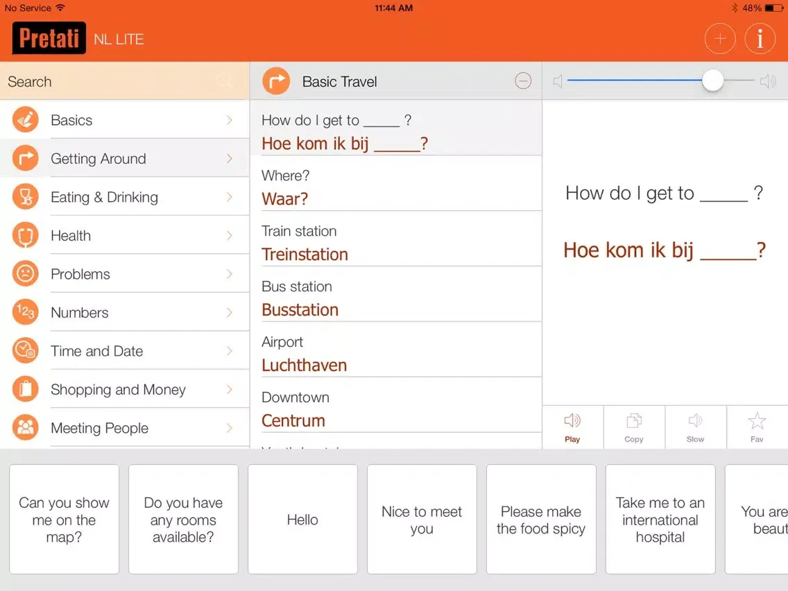 Dutch Pretati - Speak with Audio Translation iPad 应用截图
