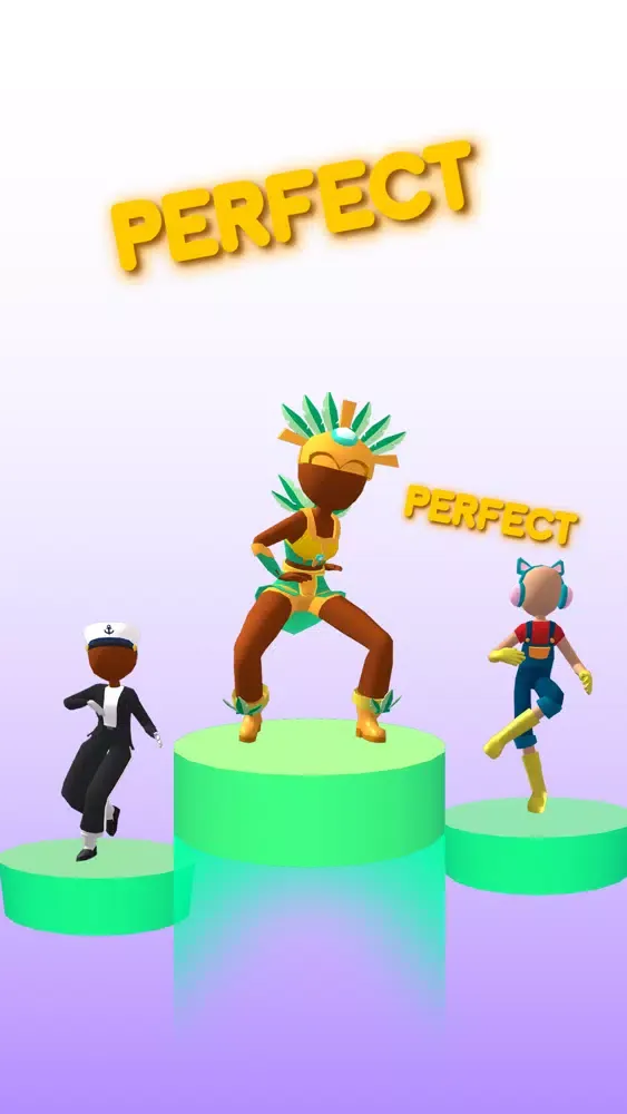 Captures d'écran de Fun Dance 3D
