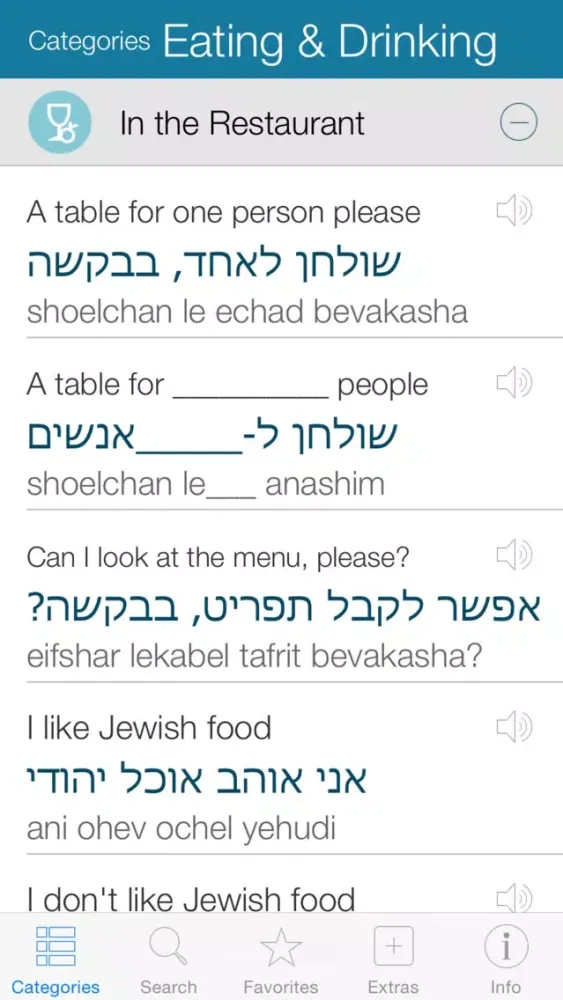 Hebrew Pretati - Speak with Audio Translation स्क्रीनशॉट