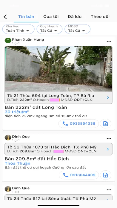 QH Bà Rịa - Vũng Tàu應用截圖