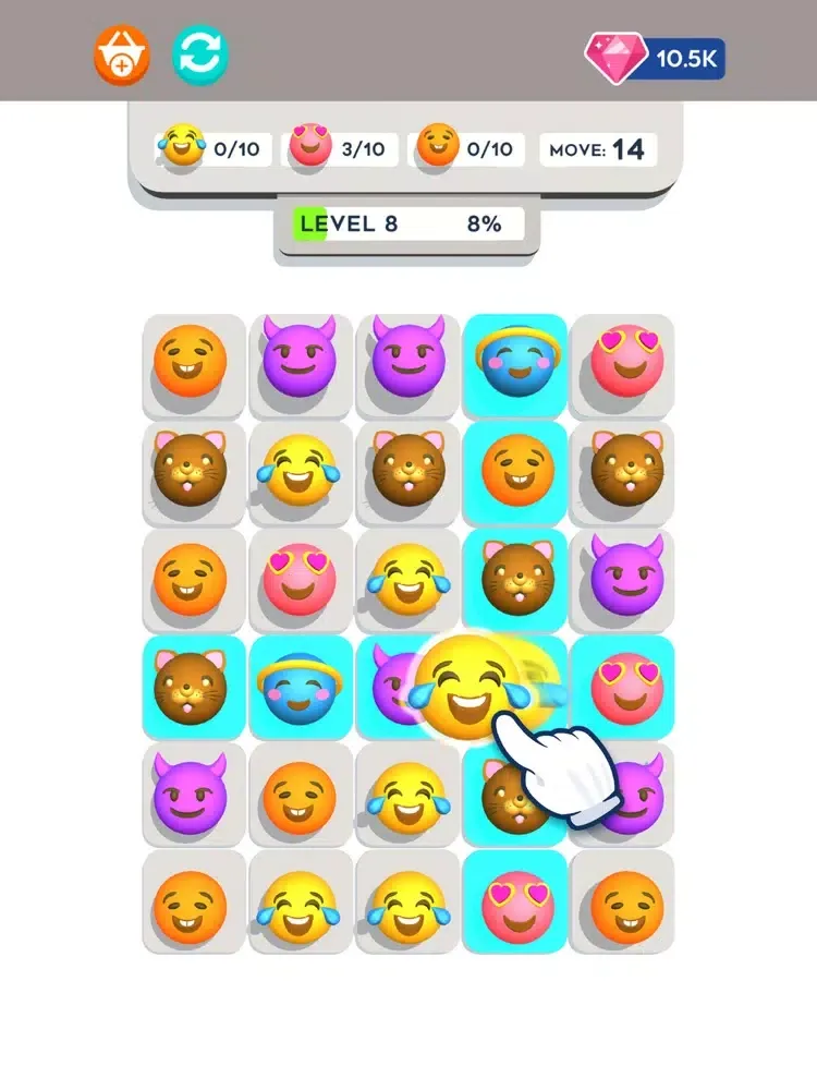 Slide Match 3D iPad 应用截图