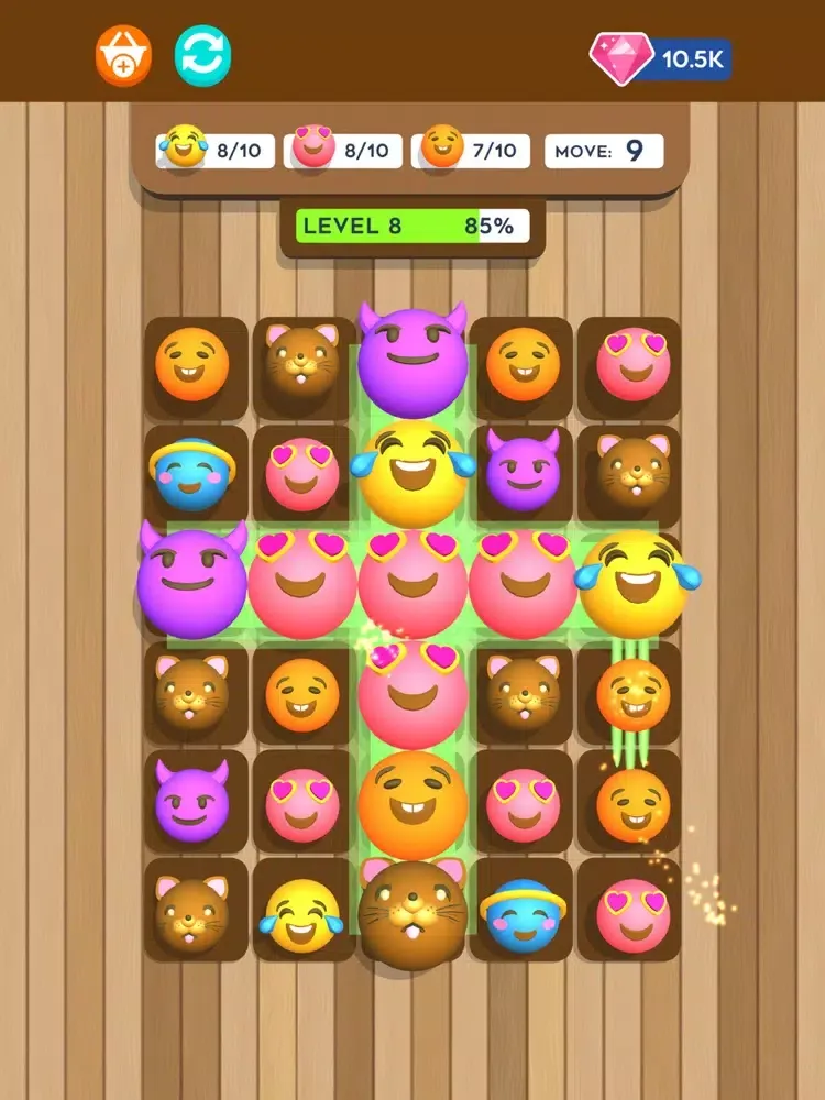 Slide Match 3D iPad 应用截图