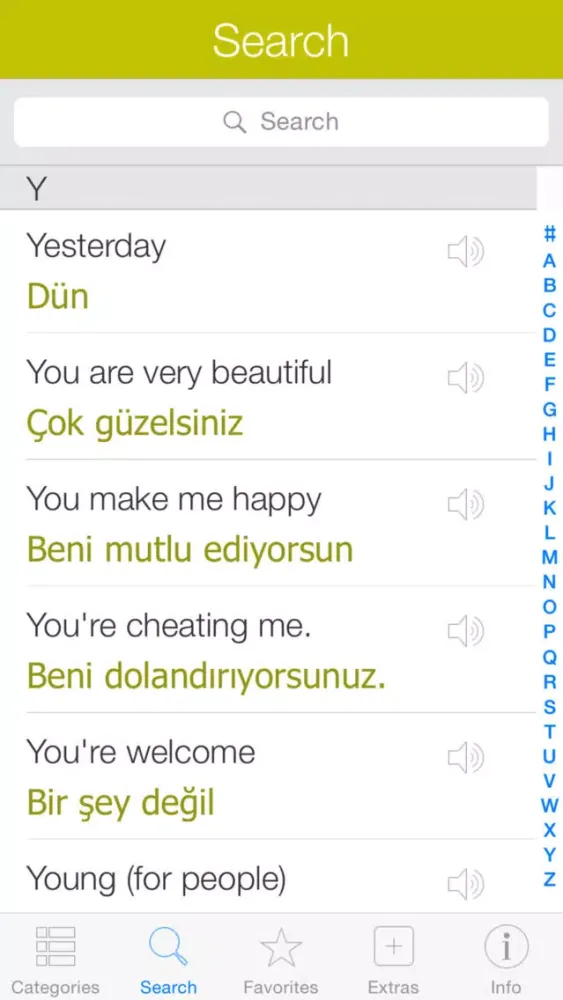 Captures d'écran de Turkish Pretati - Speak with Audio Translation