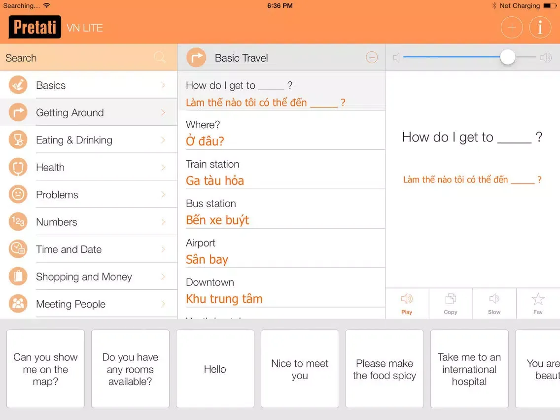 Скриншоты Vietnamese Pretati - Speak with Audio Translation iPad 