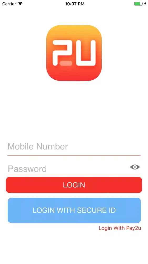 Pay2U Tahwil Disruptive App Screenshots