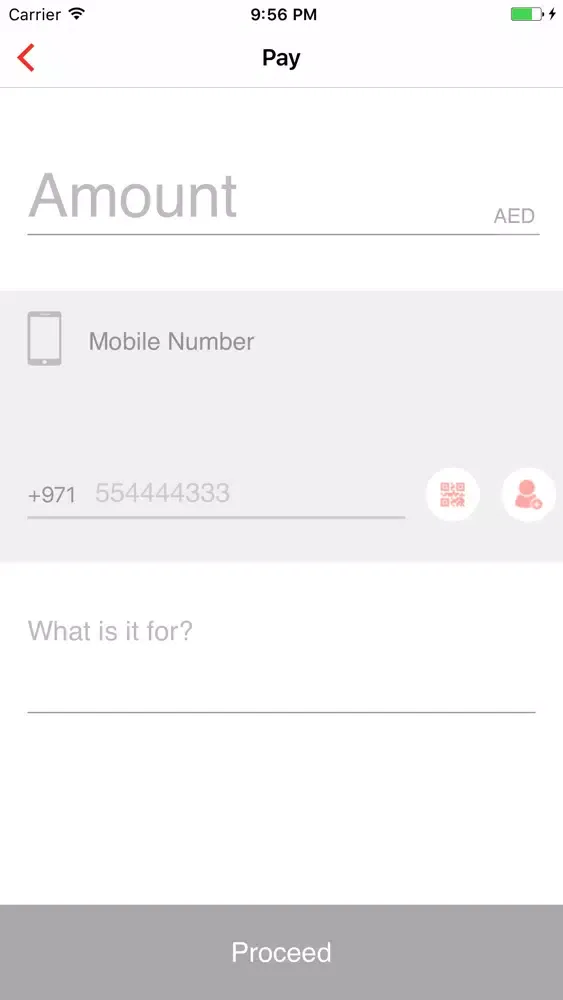 Pay2U Tahwil Disruptive App Screenshots