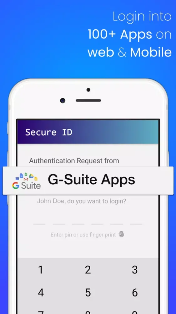 Tangkapan skrin Secure ID - Stay Secure!