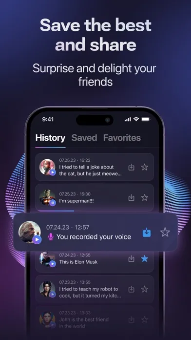 AI Voice Changer. Funny Voices应用截图