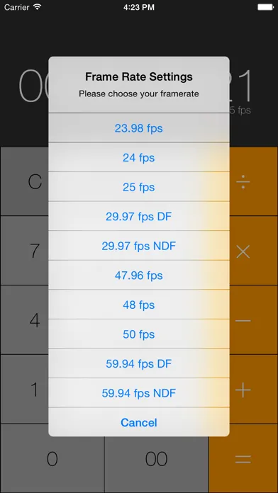 Simple Timecode Calculator应用截图