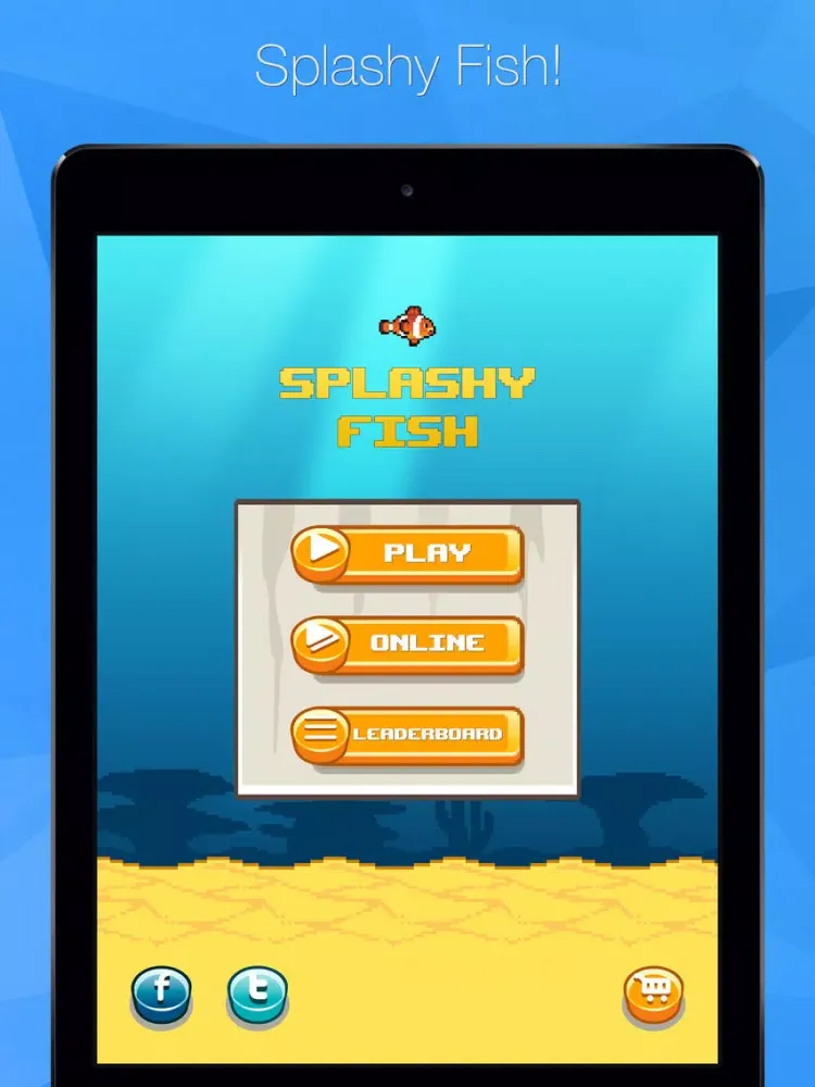 Flappy Fish+ ONLINE iPad 应用截图