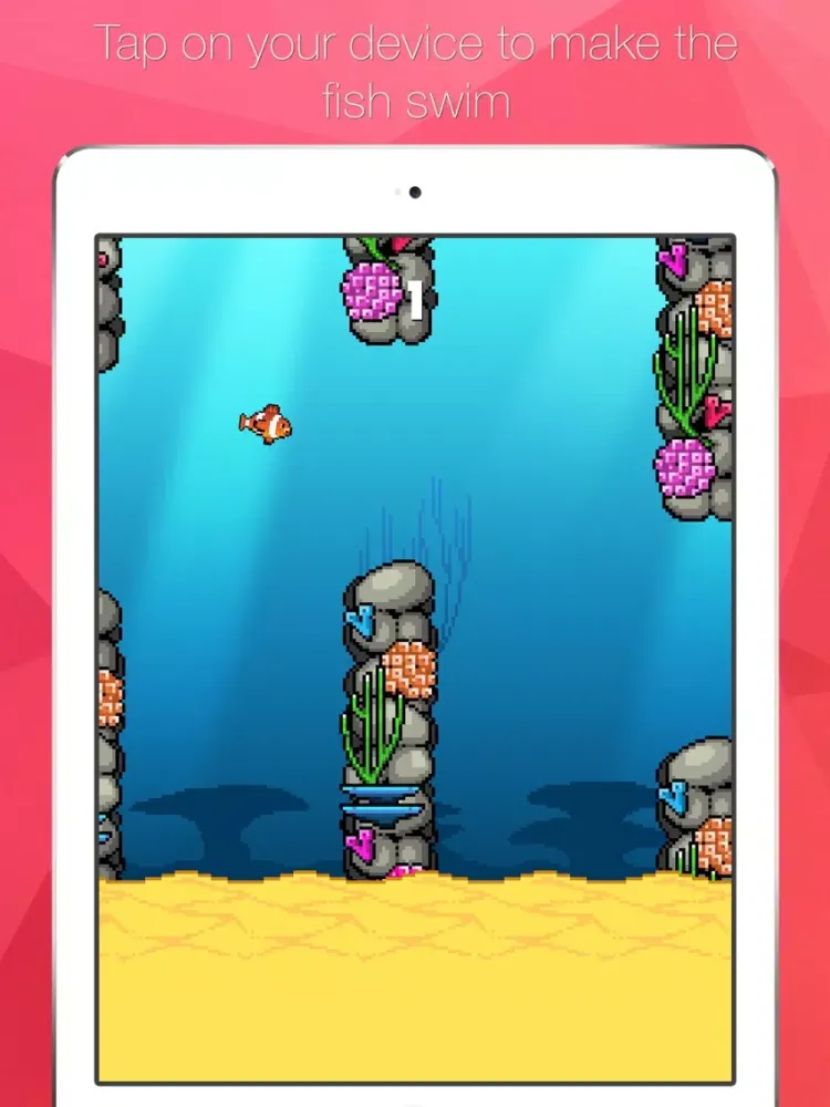 Flappy Fish+ ONLINE iPad 应用截图