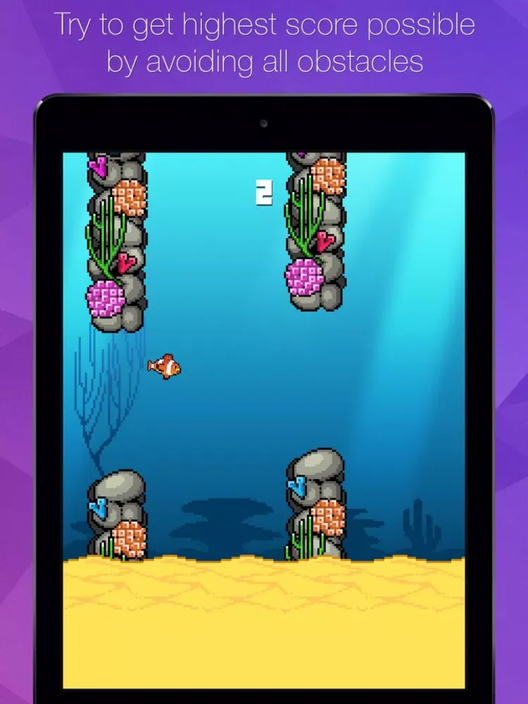 Flappy Fish+ ONLINE iPad 应用截图