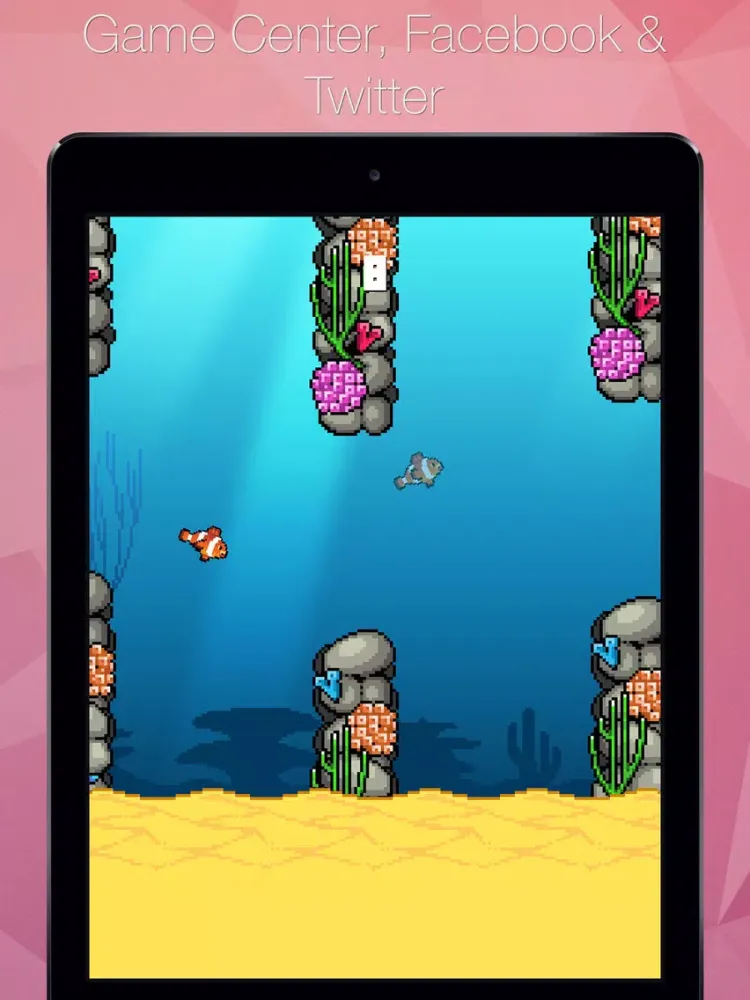 Flappy Fish+ ONLINE iPad 应用截图