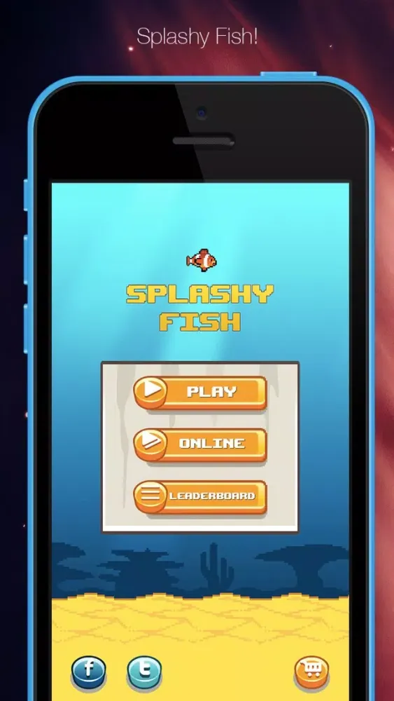 Flappy Fish+ ONLINE应用截图