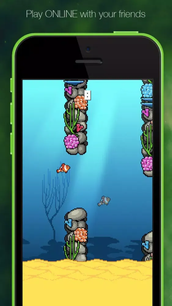 Flappy Fish+ ONLINE应用截图