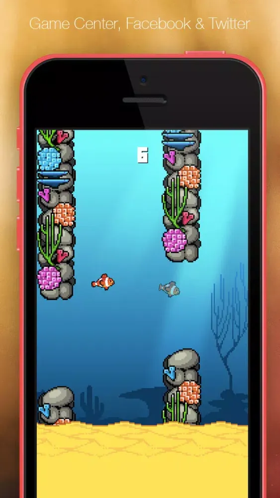 Flappy Fish+ ONLINE应用截图