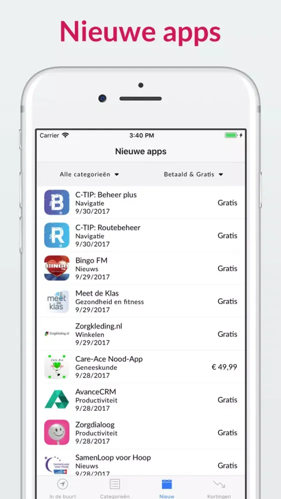 ภาพหน้าจอของ Nederlandse Apps - Dutch Apps