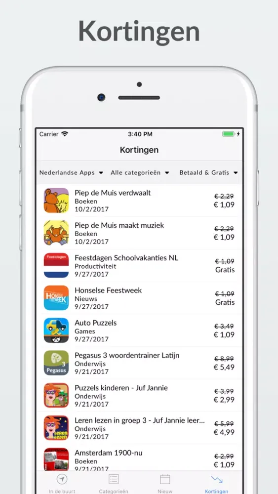 ภาพหน้าจอของ Nederlandse Apps - Dutch Apps