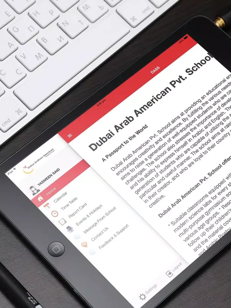 iCampus (DAAS) iPad 应用截图