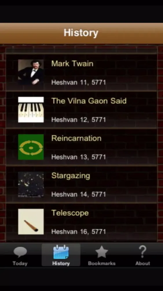 Amazing Jewish-Fact-a-Day Calendar スクリーンショット