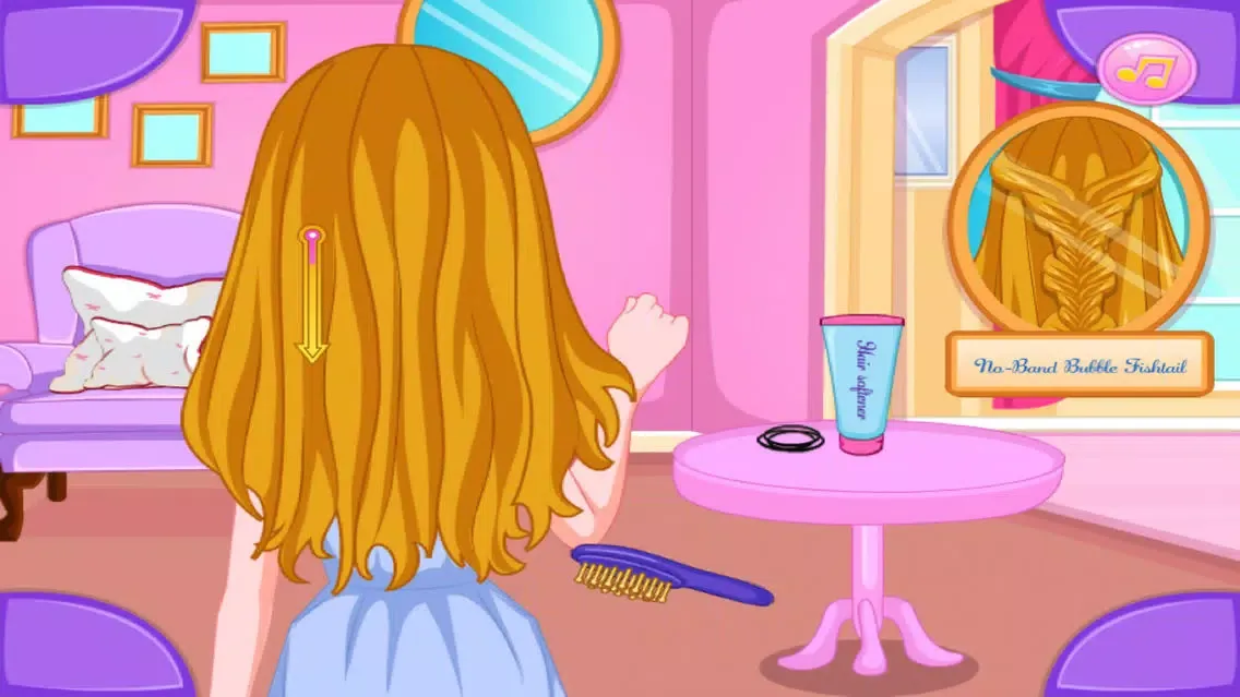 The Princess's hairstyle - The whole nation is pla應用截圖