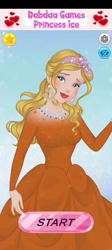 Ảnh chụp màn hình của Frozen Princes Dressup Stylist