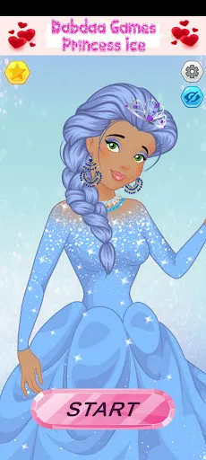 Ảnh chụp màn hình của Frozen Princes Dressup Stylist